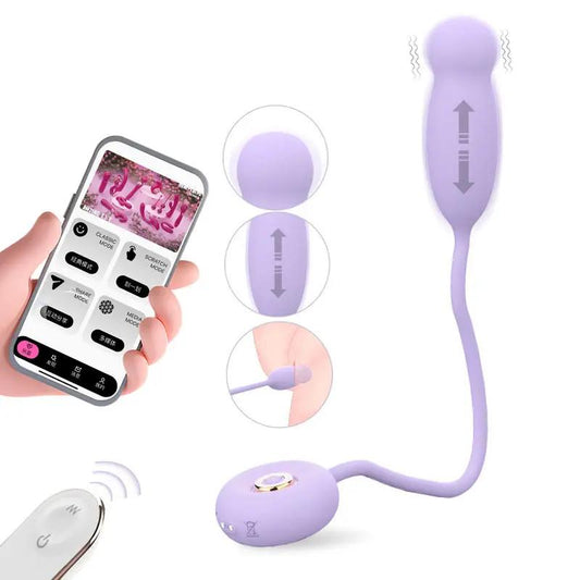 Joyful Jolt Bluetooth Bullet Vibrator With Remote Control Fizzglow