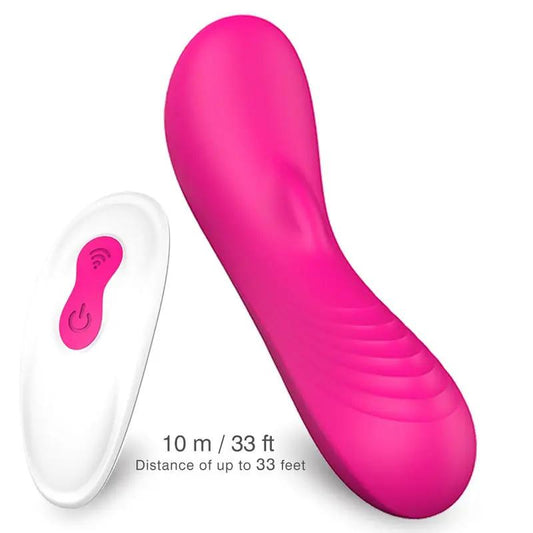 Rechargeable Vibrating Panty With Remote Control Fizzglow