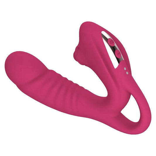 Thumping and Thrusting Dual Stimulating Rabbit Fizzglow