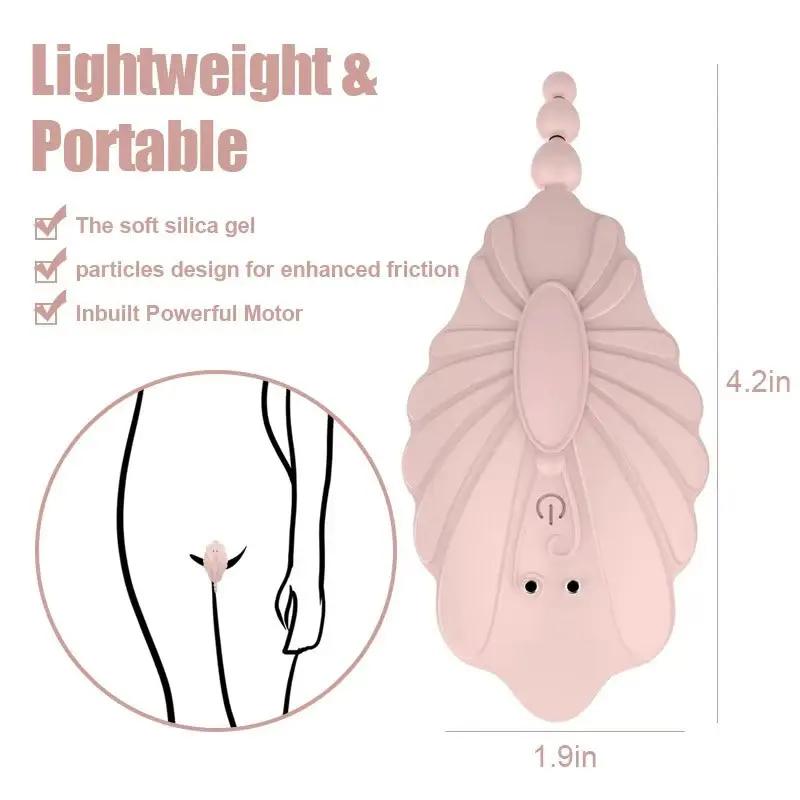 Bee wearable remote control vibrator Grinder  Fizzglow