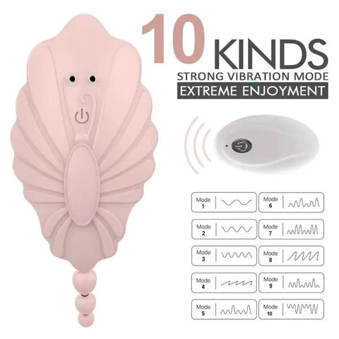 Bee wearable remote control vibrator Grinder  Fizzglow