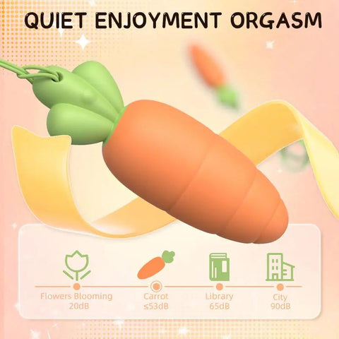 Carrots Rechargeable Anal Vibe  Fizzglow