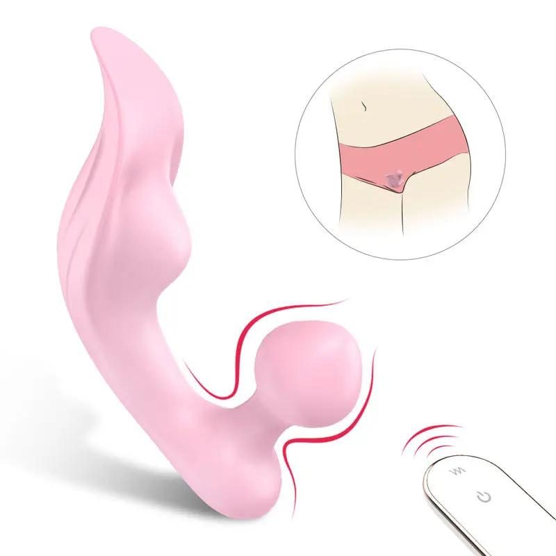 Chomper Couples Vibrator With Remote Control  Fizzglow