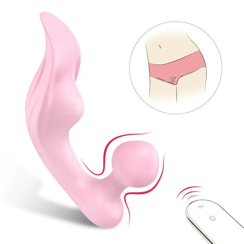 Chomper Couples Vibrator With Remote Control  Fizzglow