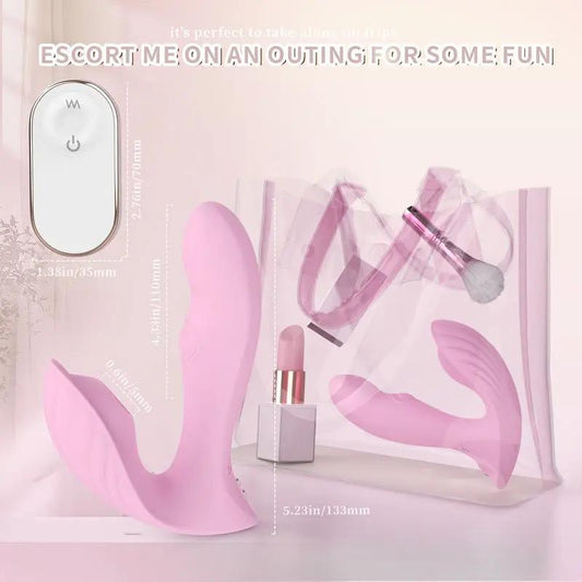 Clitoral G Spot Wearable Vibrator With Remote Control  Fizzglow