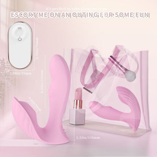 Clitoral G Spot Wearable Vibrator With Remote Control