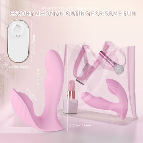 Clitoral G Spot Wearable Vibrator With Remote Control