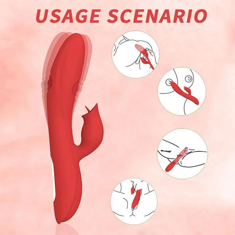 Come-Hither G-Spot Dual Stimulating Rabbit  Fizzglow