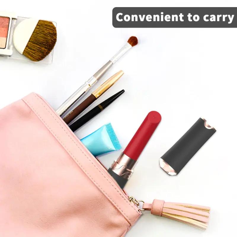 Double Stimulation Lipstick Vibrator  Fizzglow