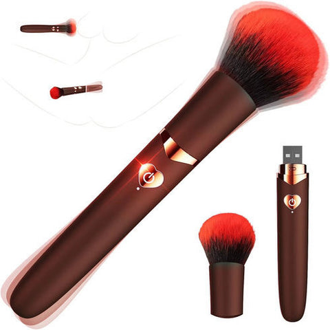 Makeup Brush Clitoral Stimulator Vibrator