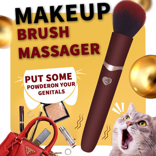  Makeup Brush Clitoral Stimulator Vibrator