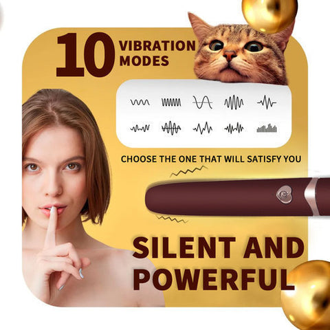 Makeup Brush Clitoral Stimulator Vibrator