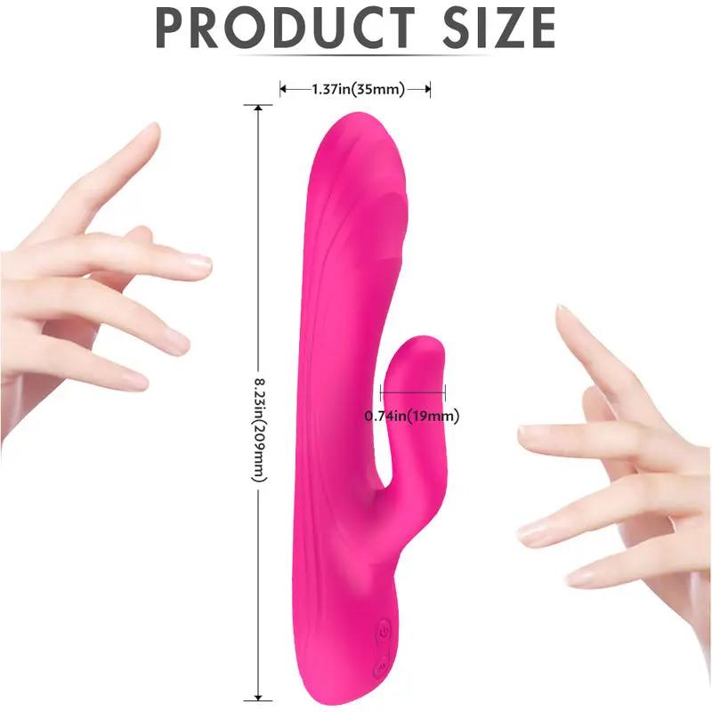 Frieda G-Spot Rabbit Vibrator  Fizzglow