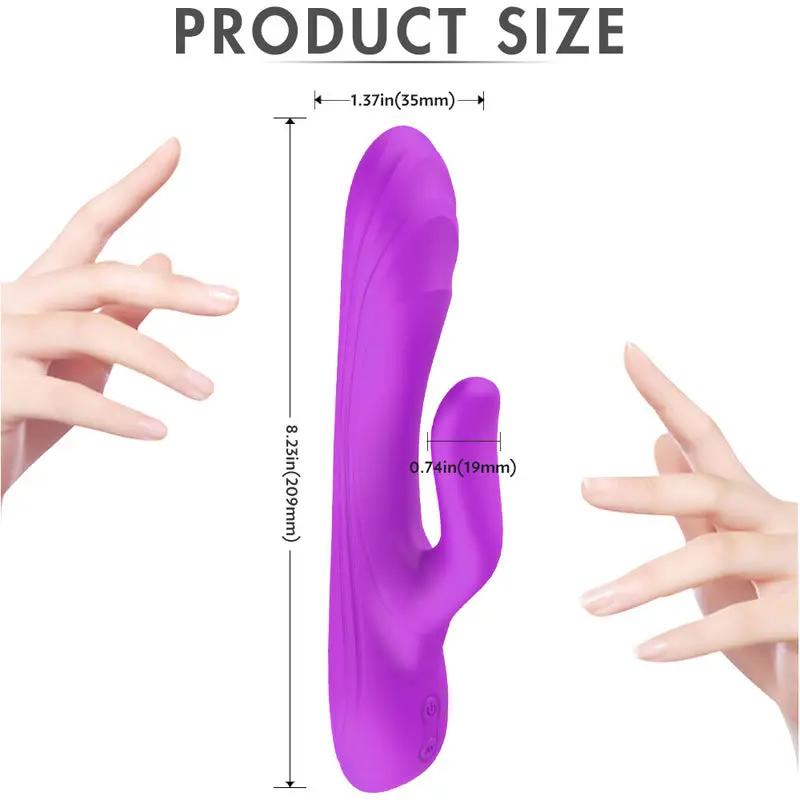 Frieda G-Spot Rabbit Vibrator  Fizzglow