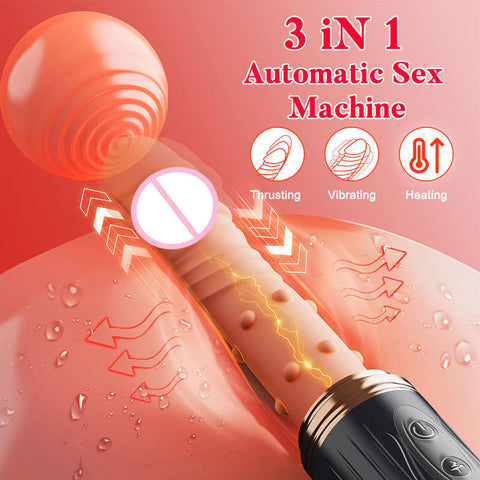 Fun-game Heating Thruster Vibe with remote control