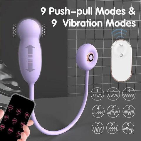 Joyful Jolt Bluetooth Bullet Vibrator With Remote Control  Fizzglow