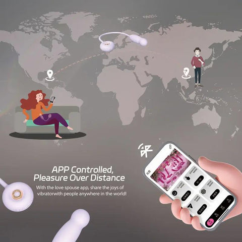 Joyful Jolt Bluetooth Bullet Vibrator With Remote Control  Fizzglow