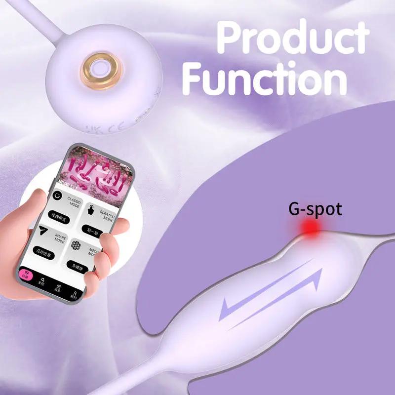 Joyful Jolt Bluetooth Bullet Vibrator  Fizzglow