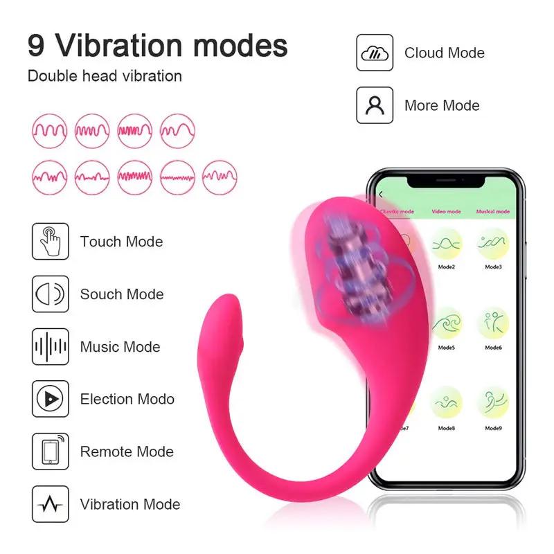 Little dolphin Wearable Bluetooth  Bullet Vibrator  Fizzglow