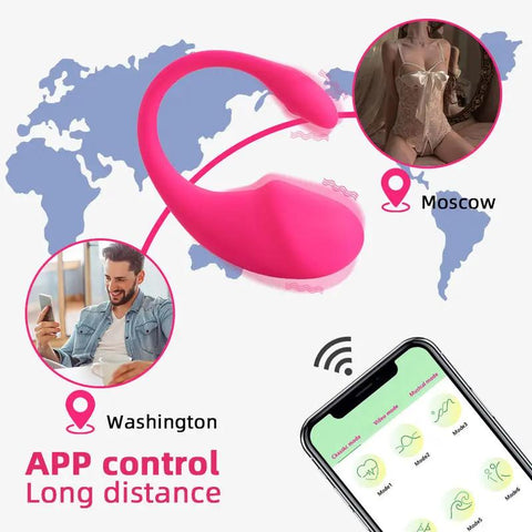 Little dolphin Wearable Bluetooth  Bullet Vibrator  Fizzglow