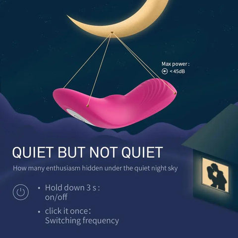 Rechargeable Vibrating Panty With Remote Control  Fizzglow