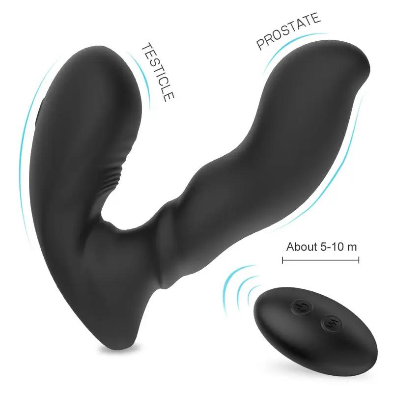 Remote Control G-Spot Prostate Stimulator  Fizzglow