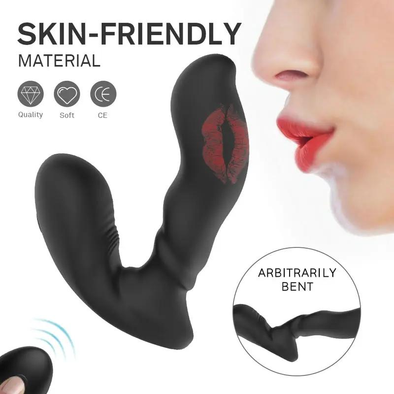 Remote Control G-Spot Prostate Stimulator  Fizzglow