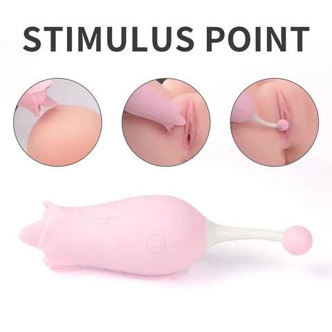 Rose Clit G-Spot Stimulator  Fizzglow