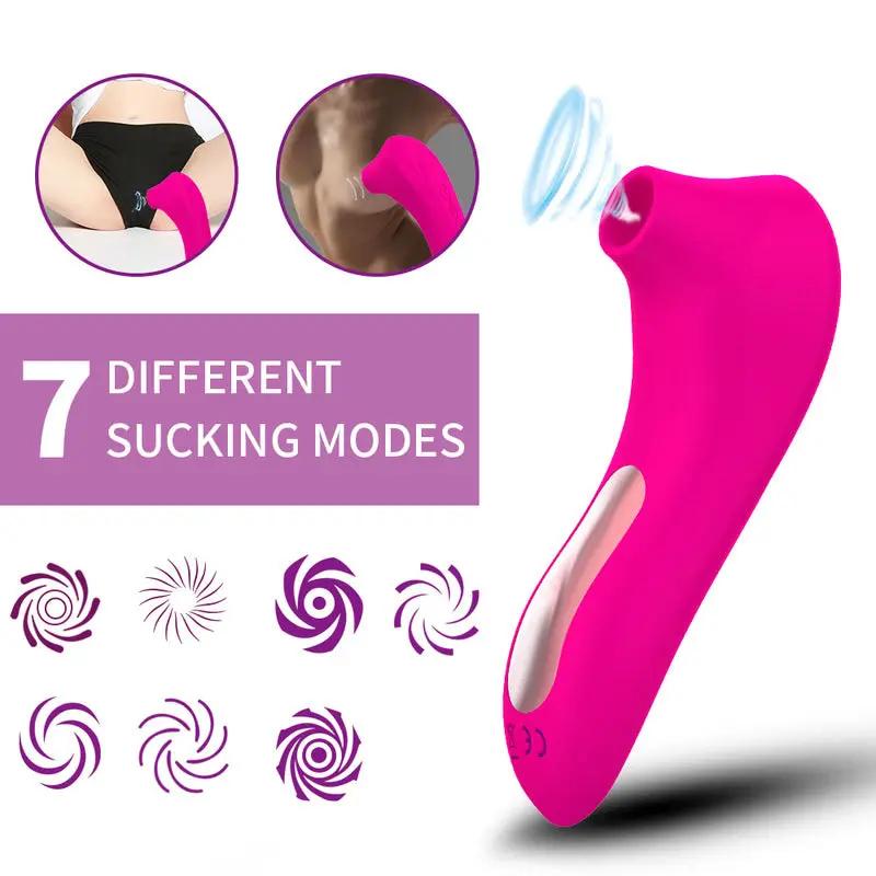 Sav100 Rechargeable Clit Suction Stimulator  Fizzglow