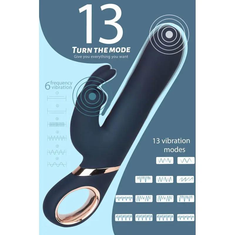 Scarlett Rechargeable Midnight Rabbit  Fizzglow