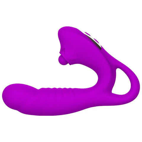 Thumping and Thrusting Dual Stimulating Rabbit  Fizzglow