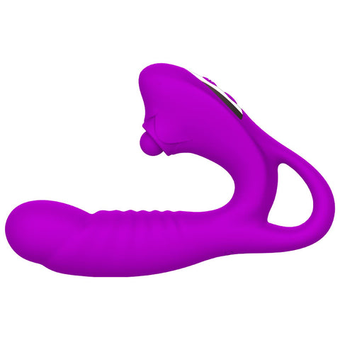 Thumping and Thrusting Dual Stimulating Rabbit