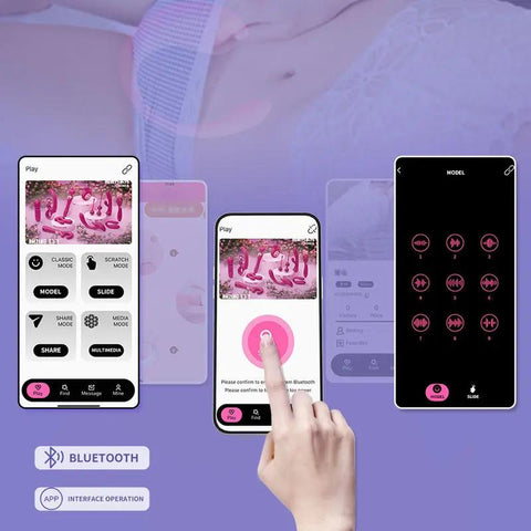 Whale Mini Bluetooth Wearable Vibrator With Remote Control  Fizzglow