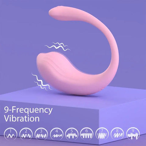 Whale Mini Wearable Vibrator With Remote Control  Fizzglow
