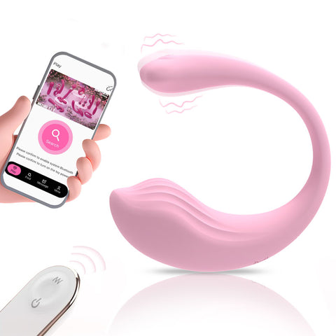 Whale Mini Bluetooth Wearable Vibrator With Remote Control