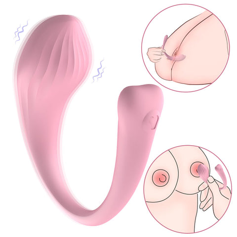 Whale Mini Bluetooth Wearable Vibrator With Remote Control