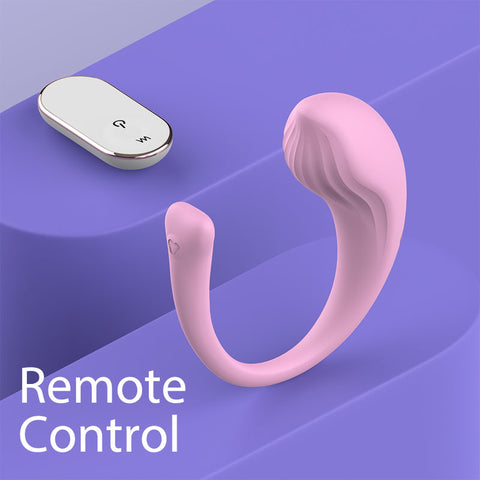 Whale Mini Wearable Vibrator With Remote Control