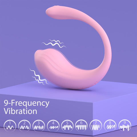 Whale Mini Wearable Vibrator With Remote Control